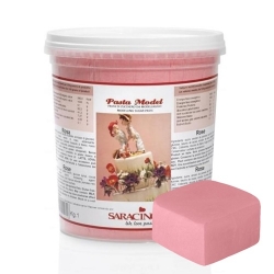 Lukier plastyczny masa cukrowa różowy saracino